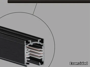 PATA TRACK AAG - Ceiling mounted aluminium linear lighting profile _ Essenzialed