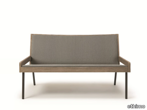 ALLAPERTO URBAN - 2 seater Batyline® garden sofa _ Ethimo