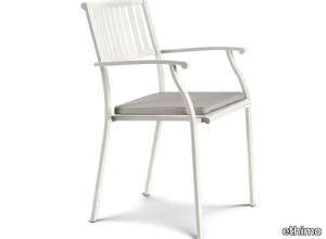 ELISIR - Stackable steel garden chair _ Ethimo