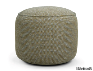 DONUT - Round fabric garden pouf _ Ethnicraft