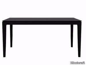 OAK BOK BLACK - Rectangular oak dining table _ Ethnicraft