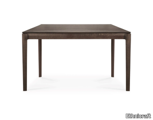 OAK BOK BROWN - Rectangular oak table _ Ethnicraft