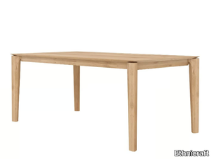 BOK - Rectangular oak dining table _ Ethnicraft