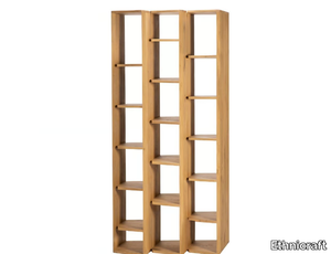 STAIRS - Double-sided oak bookcase _ Ethnicraft