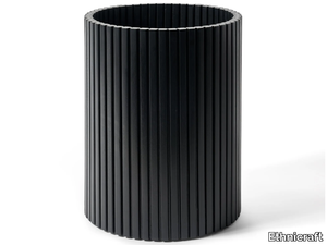 BLACK ROLLER MAX - Wooden waste paper bin _ Ethnicraft