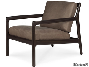 JACK - Nabuk armchair with armrests _ Ethnicraft