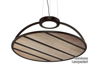 PATCHWORK - Glass and iron pendant lamp _ Euroluce Lampadari