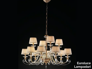 SIRIO L8+4 - Chandelier with Swarovski® Crystals _ Euroluce Lampadari