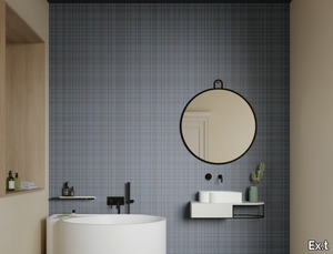 NOUVEAU - Striped bathroom wallpaper _ Ex.t