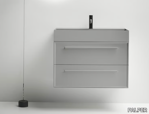 7.0 - Wall-mounted vanity unit with drawers _ FALPER