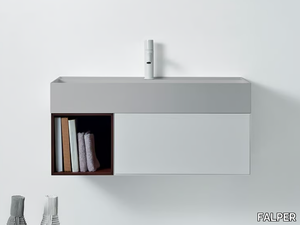 QUATTRO.ZERO - Vanity unit with drawers _ FALPER