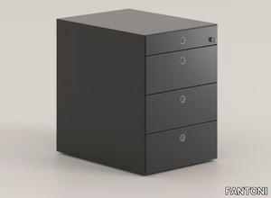 MÈTA - Office drawer unit with lock _ FANTONI