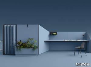 PANORAMA - Modular office booth _ FANTONI