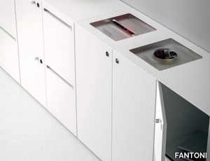 QUARANTA5 - Waste paper bin for waste sorting _ FANTONI