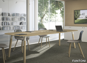 WOODS - Beech meeting table _ FANTONI