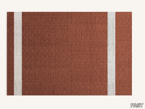 ONDA - Solid-color rectangular polypropylene rug _ FAST