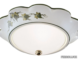 CAPUA - Ceramic ceiling light _ FERROLUCE