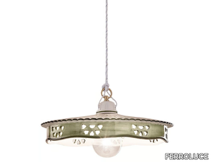 ALESSANDRIA - Ceramic pendant lamp _ FERROLUCE