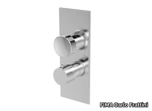 TEXTURE F5609X7 - Wall-mounted chromed brass remote control tap _ FIMA Carlo Frattini