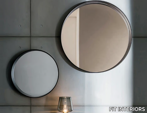 DIONISO - Round framed wall-mounted mirror _ FIT INTERIORS