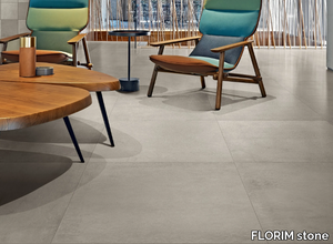 STUDIOS - Porcelain stoneware wall/floor tiles with concrete effect _ FLORIM stone