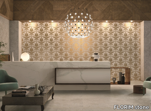 TESORI - Porcelain stoneware wall/floor tiles with textile effect _ FLORIM stone