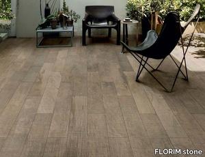 WOODEN TILE - Wall/floor tiles with wood effect _ FLORIM stone