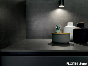 METAL - Porcelain stoneware kitchen worktop _ FLORIM stone