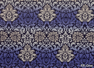 GALORE - Jacquard polyester fabric with floral pattern _ FR-One