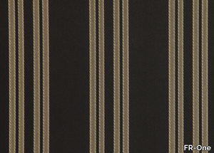 GOSHENITE - Striped jacquard polyester fabric _ FR-One