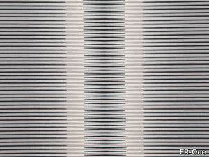JACOPO STRIPE - Printed fabric with graphic pattern _ FR-One