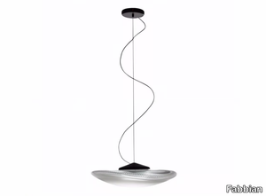 LOOP - LED blown glass pendant lamp _ Fabbian