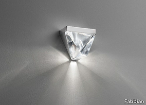 TRIPLA - LED crystal wall lamp _ Fabbian