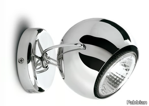 BELUGA STEEL - Adjustable spotlight _ Fabbian