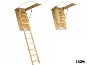 LWS SMART - Wooden loft ladder _ Fakro