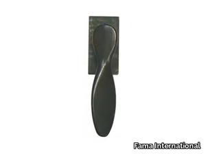 GAUDIUM MG2043 - DK bronze window handle on rose _ Fama International