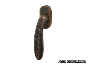 GAUDIUM MG3213 - DK bronze window handle on rose _ Fama International