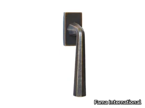 LATUS MG2293 - DK bronze window handle on rose _ Fama International