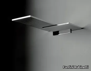 8035B+8035A - Wall-mounted 2-spray overhead shower _ Fantini Rubinetti