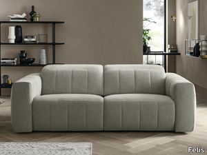 KENSINGTON - 2 seater fabric sofa with headrest _ Felis