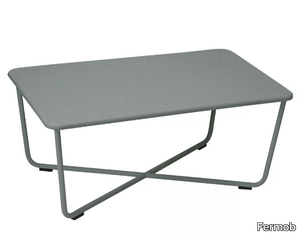 CROISETTE - Rectangular steel garden side table _ Fermob