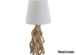 MAGWE - Wooden table lamp _ Flam & Luce