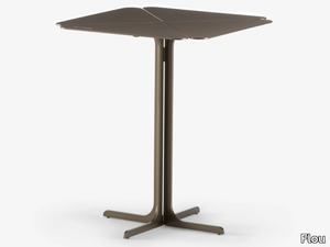 LUCKY - Square painted metal table _ Flou