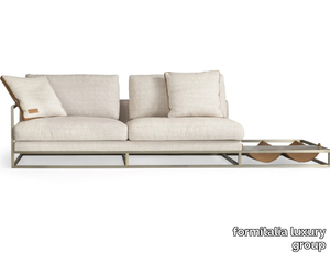 V210-W - Fabric sofa with integrated magazine rack _ formitalia luxury group