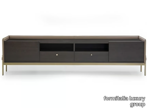 V246TV - Wood veneer TV cabinet with drawers _ formitalia luxury group