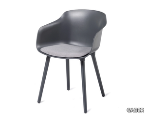 DAME BP - Technopolymer chair with integrated cushion _ GABER