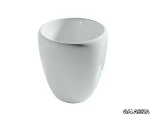 ERGO - 40 CM - Countertop ceramic washbasin _ GALASSIA