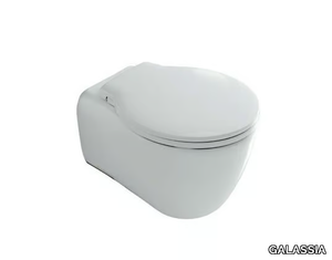 ERGO 7109 - Wall-hung ceramic toilet _ GALASSIA