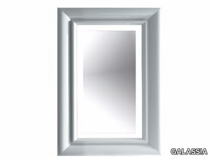 ETHOS 60 - Rectangular bathroom mirror with integrated lighting _ GALASSIA