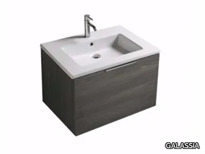 EDEN - 7241 - Wall-mounted vanity unit with drawers _ GALASSIA